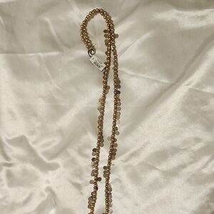 Elegant Gold Beaded Necklace